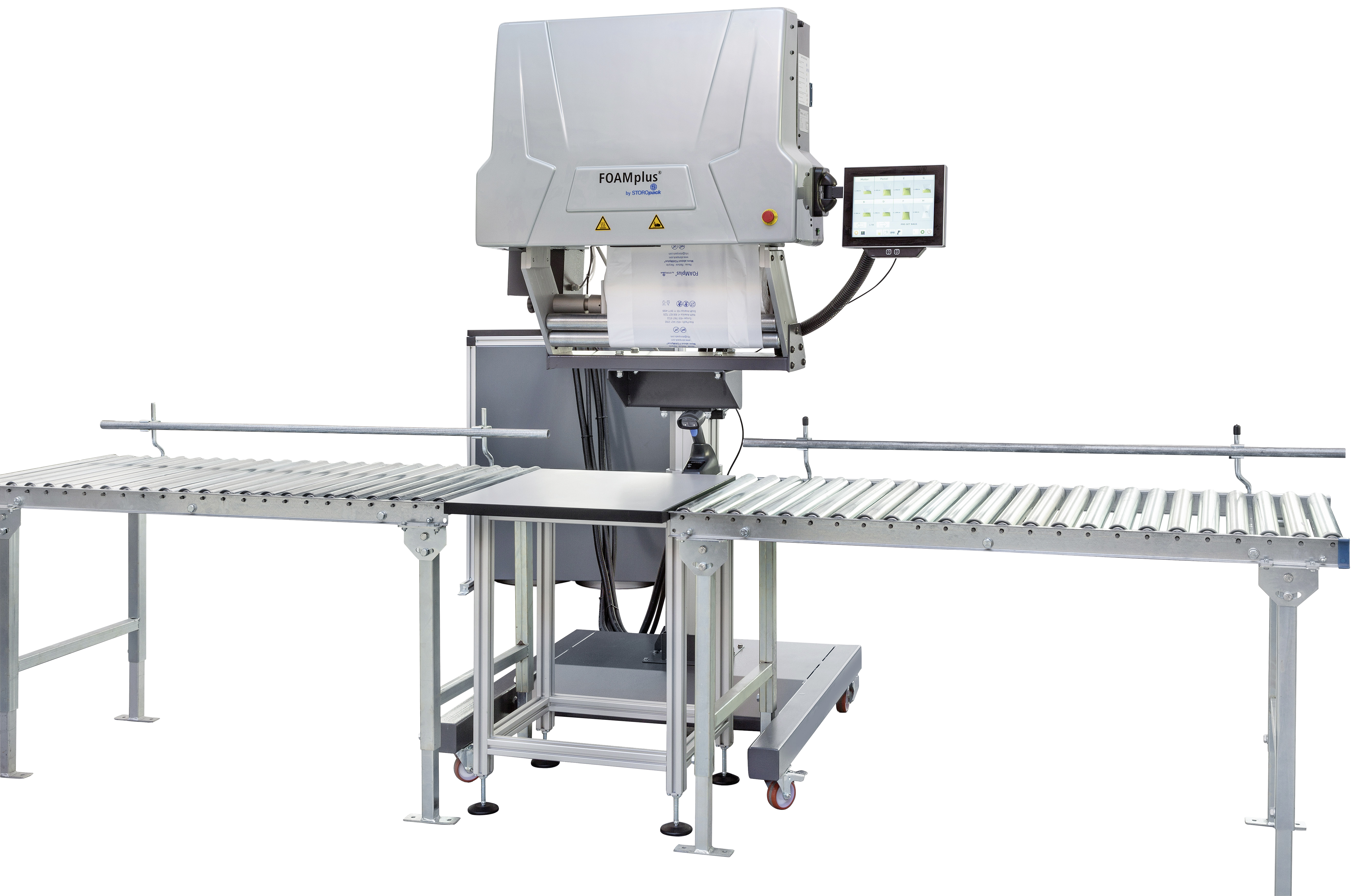 Foamplus Bagpacker Schaumpolstersystem von Storopack