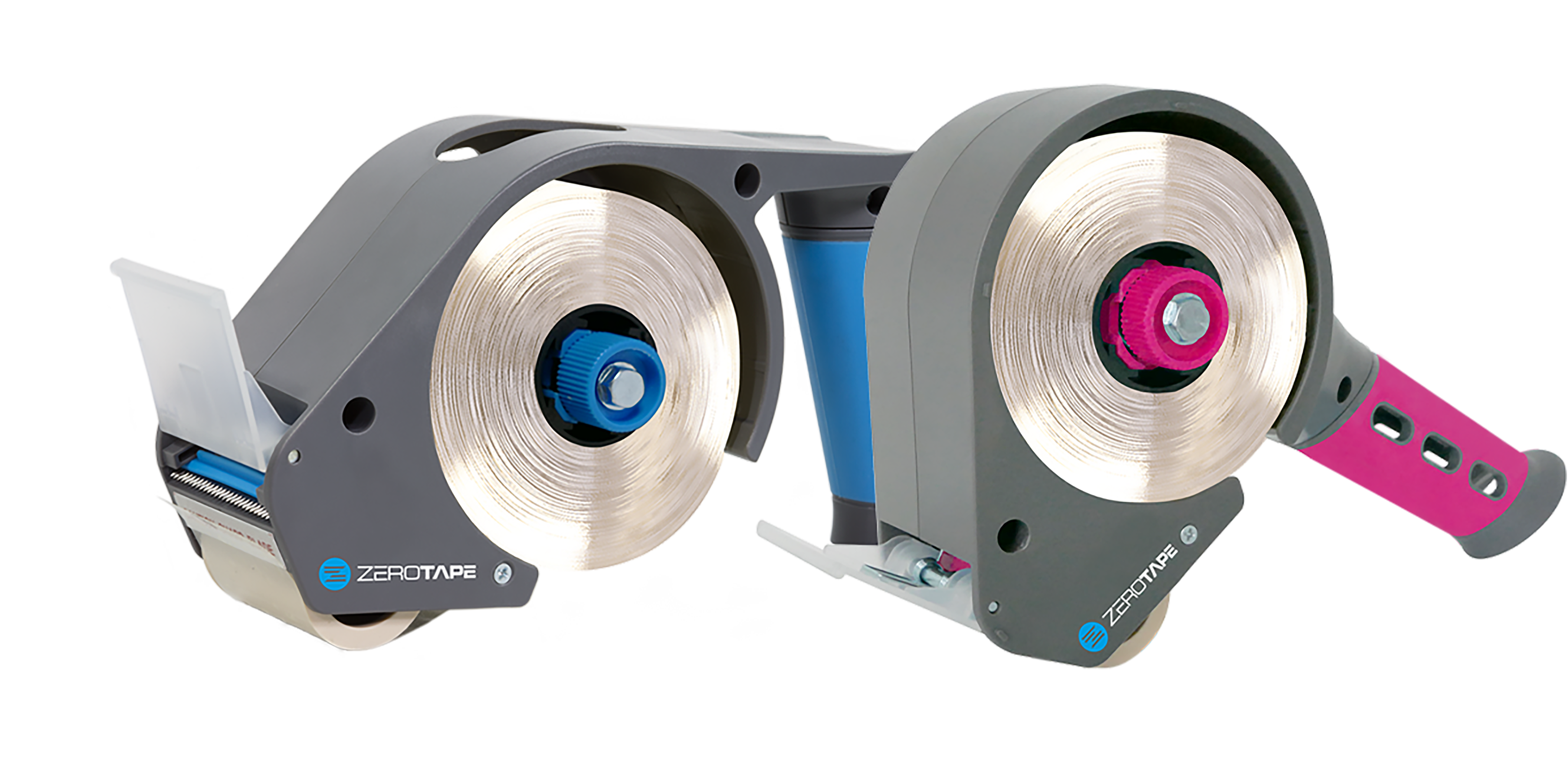 ZeroTape Abroller pink und blau