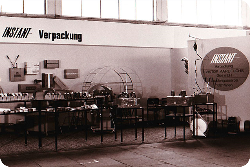 Instant Verpackung - Messestand