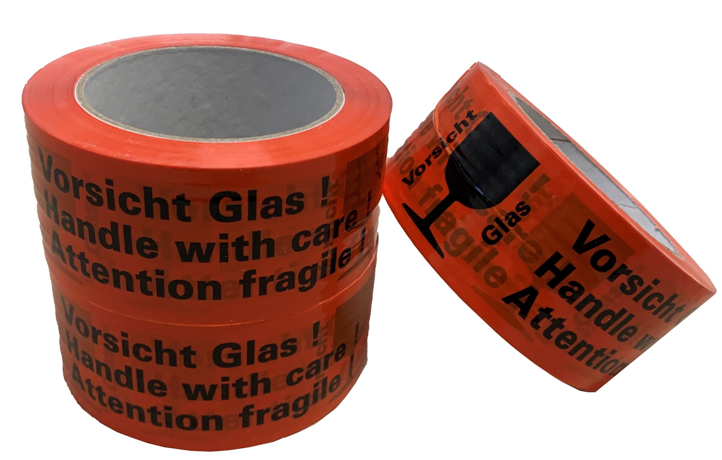 Vorsicht-Glas Klebeband